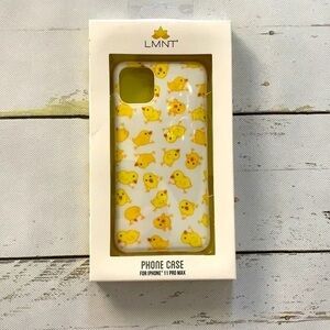 LMNT Yellow Duck Pattern Phone Case for iPhone 11 Pro Max